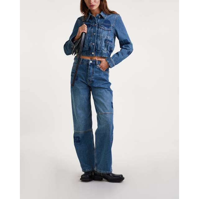 GANNI Blue Izey Jeans - 091 Tint Wash - WAIST US 31