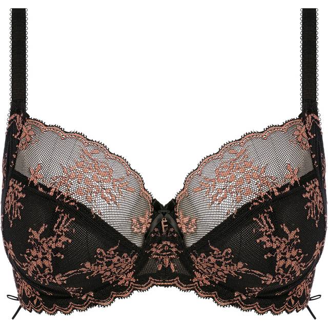 Freya offbeat decadence side support bra non padded j-hook bras lingerie