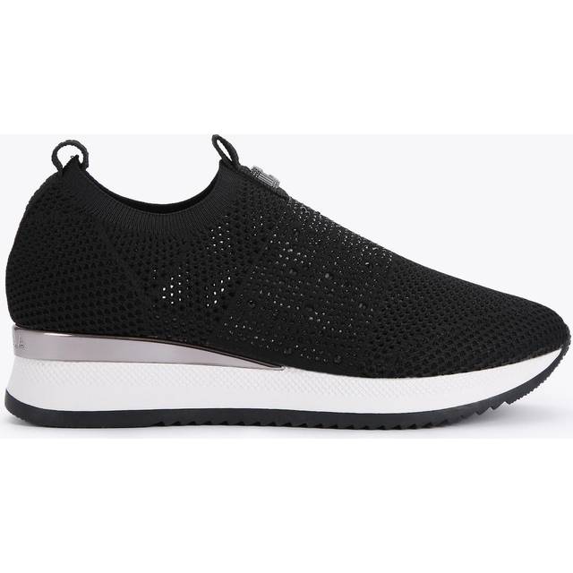 Carvela Janeiro 2 Knitted Embellished Slip On Trainers