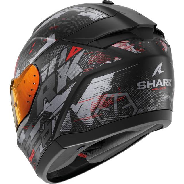 Shark Ridill 2 Molokai, full face helmet , color: Matt Black/Grey/Red , size: L
