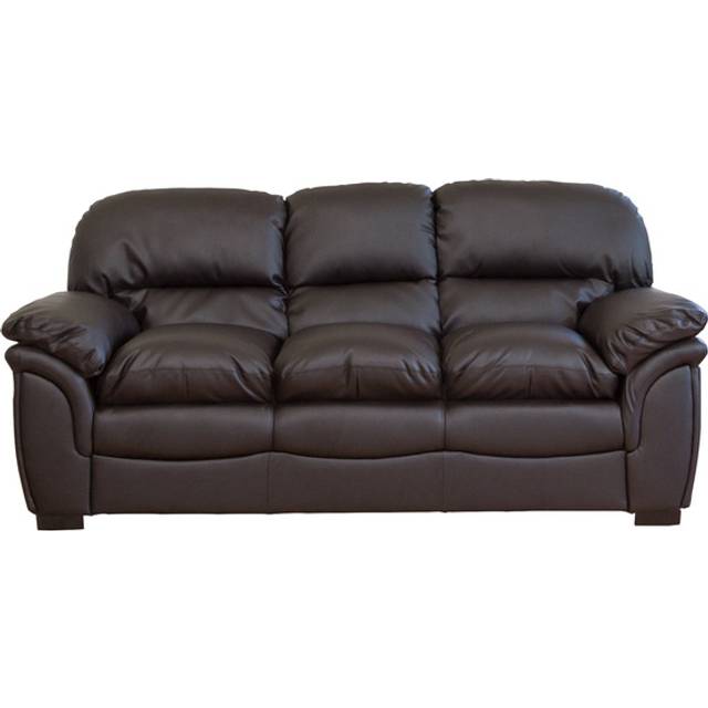 Artemis Home Leverton 3 Seat Sofa - Brown, Brown