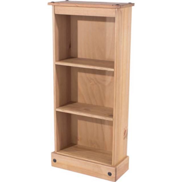 Corona Low Narrow Bookcase