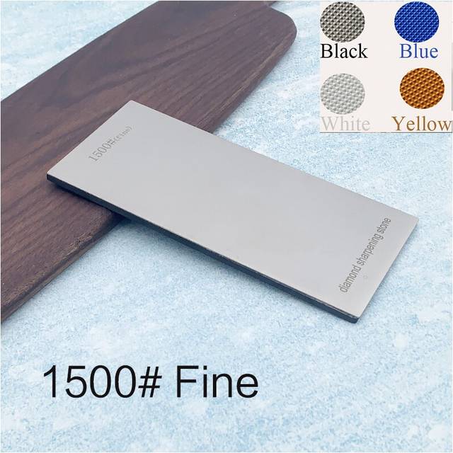 (a-1500 grit Black Non-slip base) 80-3000# Grit Sharpening Stone Diamond Knife Sharpener Whetstone Professional Woodwork Knive Grinding Edge Tool Anti