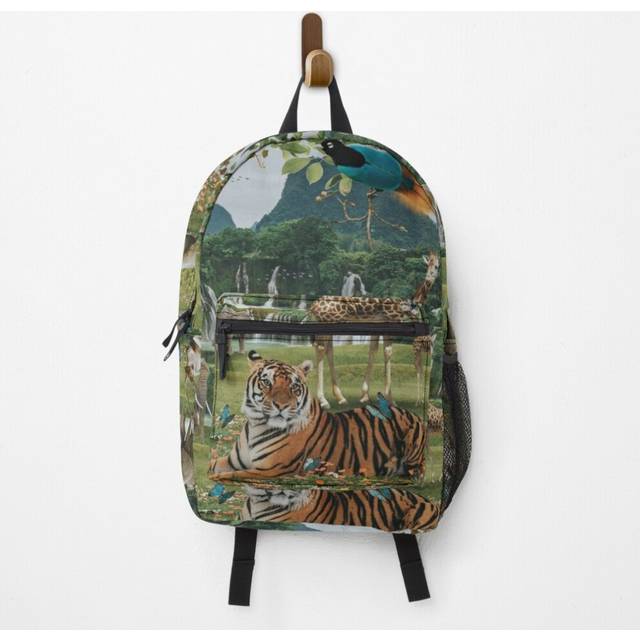 "Backpack NEW WORLD School Bag Travel 15"""