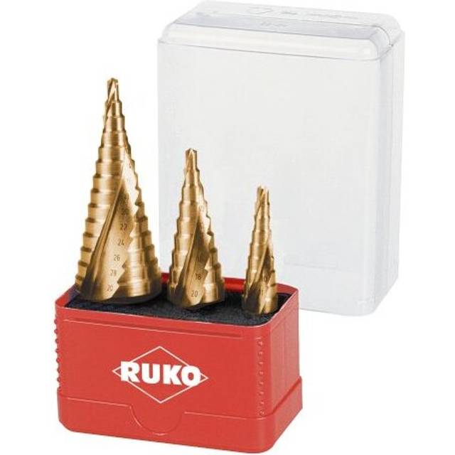 A101032T Stepped Drill Bit Set in Tin