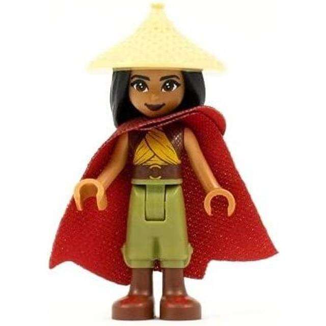 LEGO Disney Raya Red Cape Minifigure from 43181