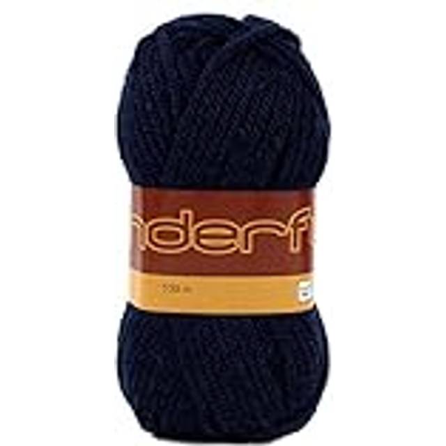 Wonderful 4 Pack (Skeins) Worsted Weight Yarn Wool 50% Acrylic 50% Each Skein 3 oz (85g) 119 Yards (109m) (Navy)