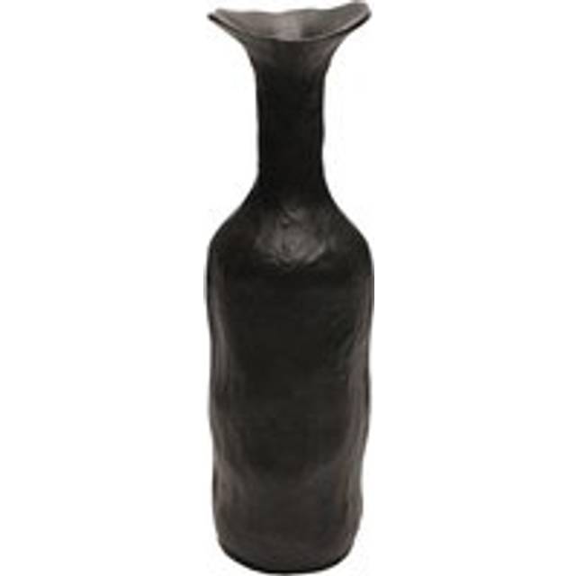 Slim Metal Vase - Black - One Size