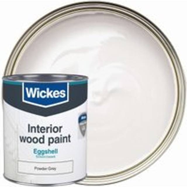 Wickes Eggshell Wood & Metal Paint - Powder Grey - 750ml