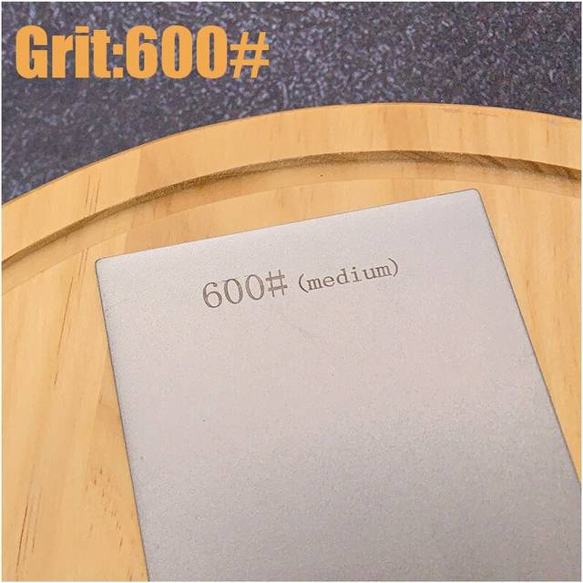 (a-Grit 600 L) 80-3000 Grit Diamond Sharpening Stone Kitchen Knife Grinding Tools Sharpener  Sharpening Stone Knife Sharpener Garden Abrasives