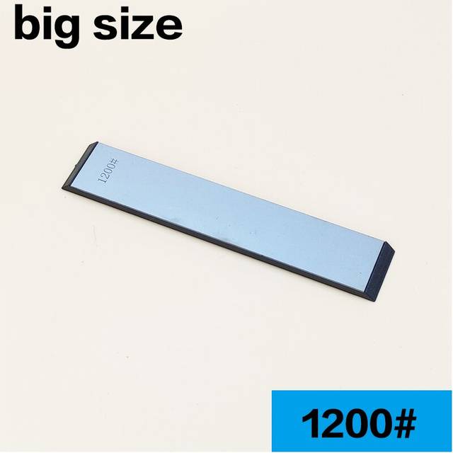 (a-1200 grit) big size Special for sharpening Diamond stone Diamond knife Sharpener blade Portable Home use with base Sharpening stone bar