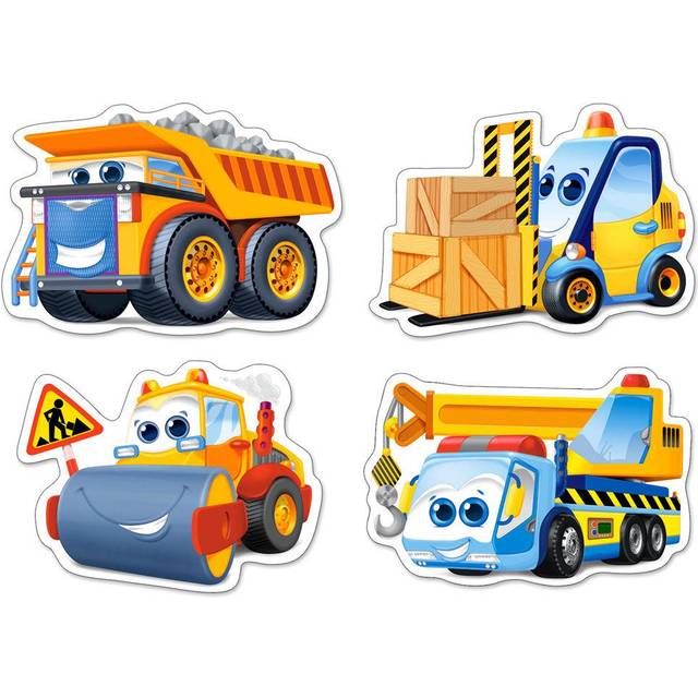 Castorland Funny Building Machines Jigsaw Puzzle