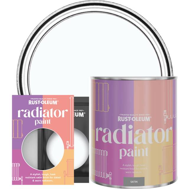 Rust-Oleum Radiator Paint, Satin Finish - Icecap - 10ml - Blue