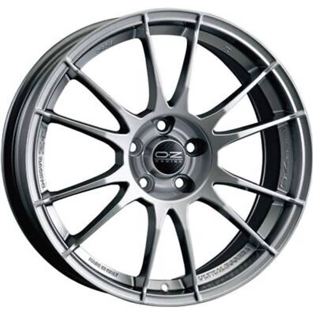 OZ Racing Ultraleggera Alloy Wheels in Chrystal Titanium Set of 4 - 16x7 Inch ET37 4x100 PCD 68mm Centre Bore Chrystal Titanium, Silver