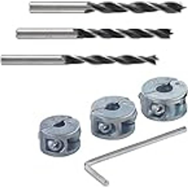 "wolfcraft ""Depth-Restricted Drilling"" Starter Set I 8639000 I for Drilling into softwood"