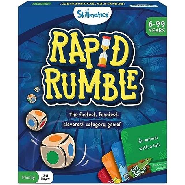 Skillmatics Board Game - Rapid Rumble, Educational and Clever Category Game, Gifts for Kids, Teens & Adults