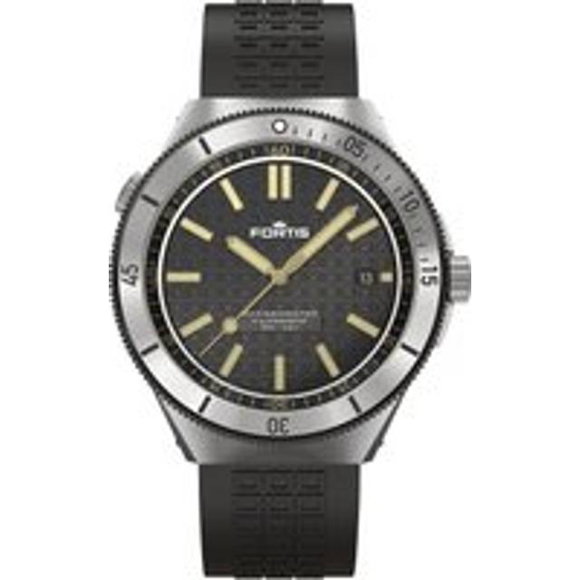 Fortis Marinemaster M 44 Black Resin Watch