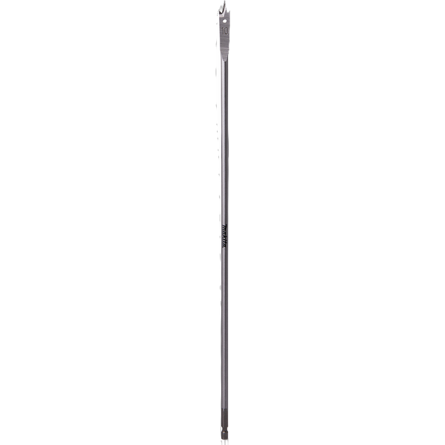 Makita 1/4" Hex Shank Flat Wood Drill Bit 10mm 400mm Pack of 1
