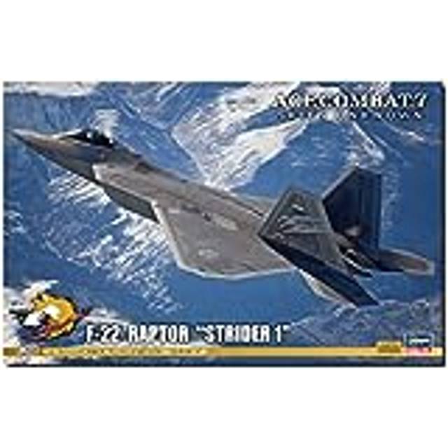 Hasegawa Creator Works Series Ace Combat 7 Skies Unknown Raptor Strider 1 Scale Plastic Model SP558 F-22 1/48