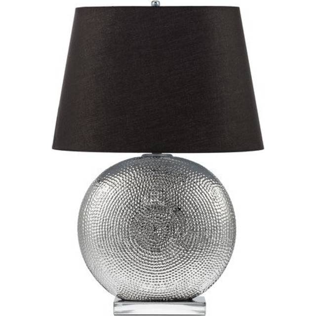 Silver Lamps - Carlton Table Lamp - Oak Furnitureland