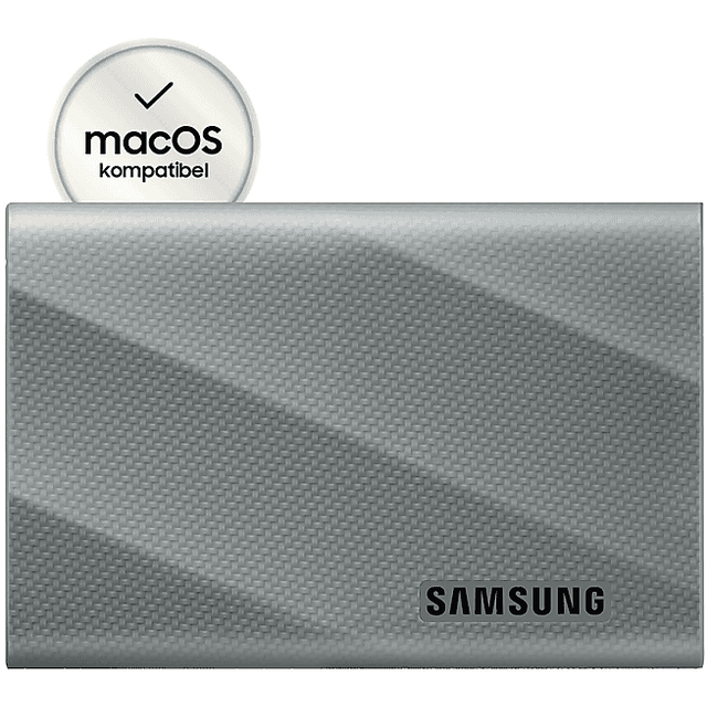 SAMSUNG T9 External SSD - 4 TB, Grey, Silver/Grey