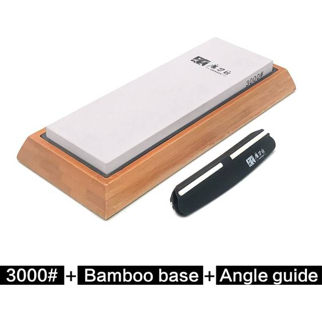 (a-3000grit set knife sharpener) TAIDEA Sharpening Stone Knife sharpener Whetstone Angle guide Kitchen knife Sharpener white Alundum Fast 240-8000grit