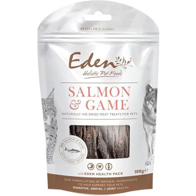 Eden Pet Foods Salmon and Game Treats - 100g