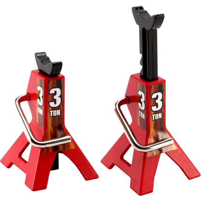 Toy Model RC Car 3T Jack Stands Bracket Adjustable for 1/10 TRX4 Axial SCX10 CC01 D90