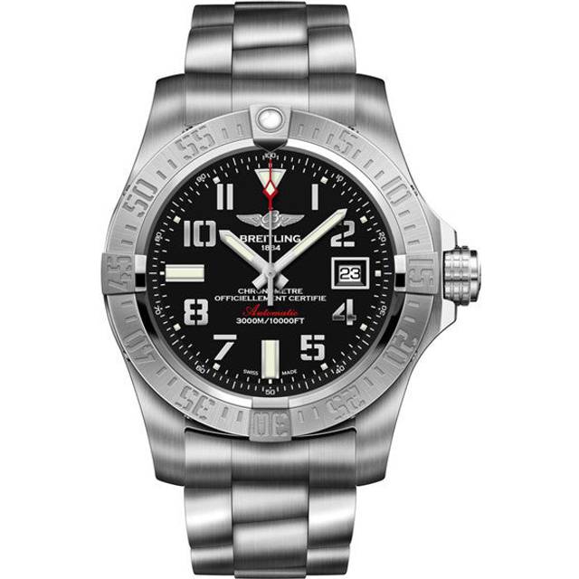 Breitling Watch Avenger Seawolf Professional III Bracelet - Black