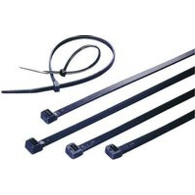 TRU COMPONENTS 1592892 TC-CVR200DW203 Buntband 200 mm 4.80 mm Svart UV-stabiliserad 100 st