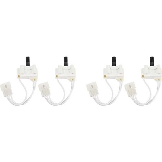 4PCS for 3406107 Dryer Door Switch Assembly Replacement Part Fit for