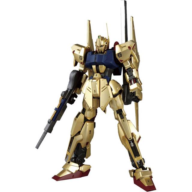 "Bandai Hobby MG 1/100 Hyaku-Shiki Version 2.0 """"""""Zeta Gundam Model Kit  Black  Medium"