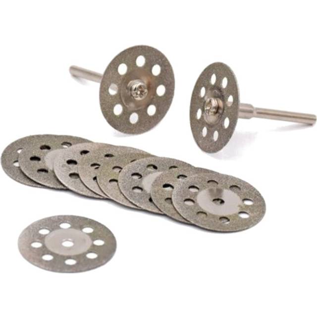 (Standard, 1) Dremel Accessories 10Pcs Diamante Discs Mini Circular Saws For Cutting 30Mm