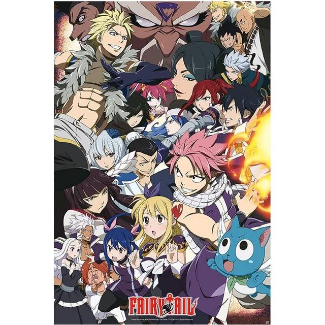 Poster/Plakat - Fairy Tail "Fairy Tail vs Other Guilds" - 91,5x61 cm