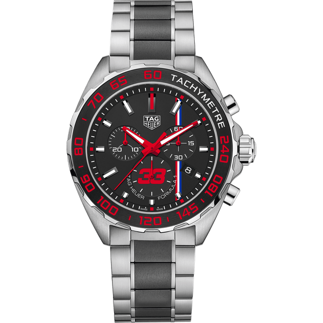 TAG Heuer Watch Formula 1 Max Verstappen Chrono Special Edition - Black