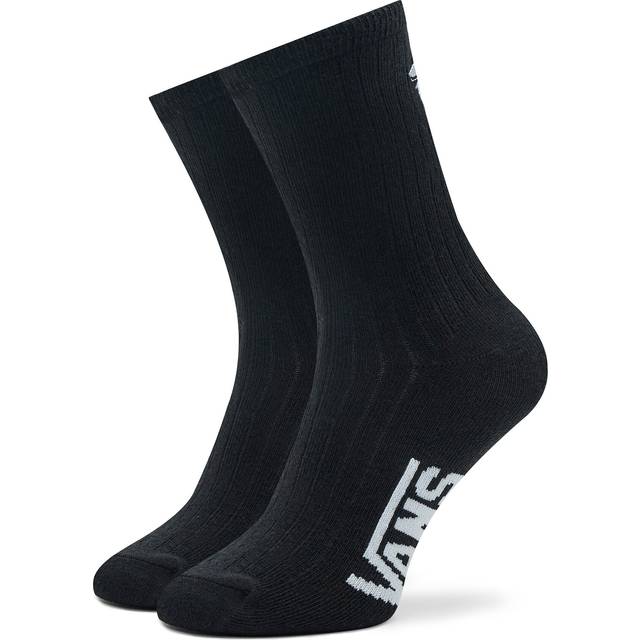 Vans - Kickin It Crew Socks (1 Pair), Woman, Black, Size: 36.5-41