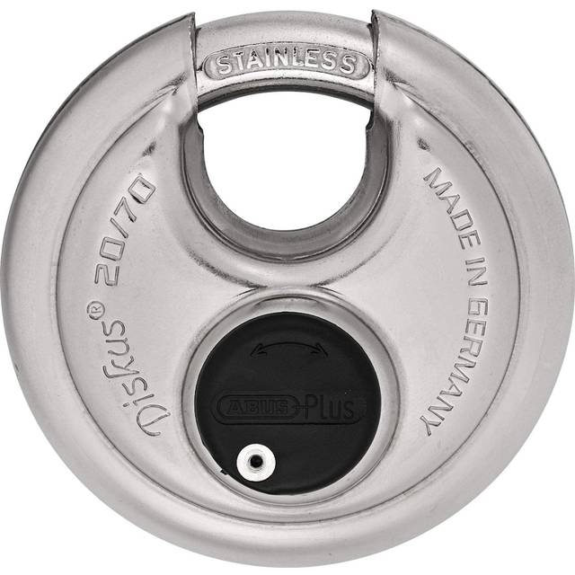 Abus 20/70 KA Diskus Padlock  Extreme High Security Disk Lock  Keyed A