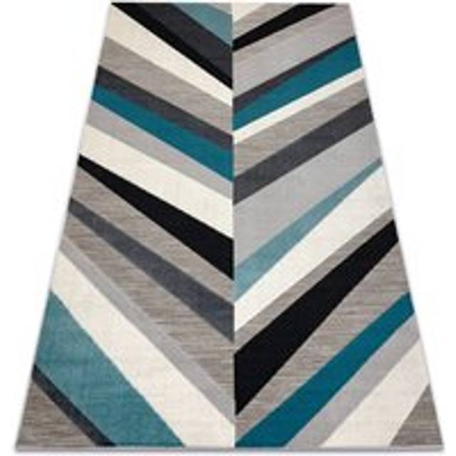 Rugsx - Carpet lisboa 27237654 Herringbone Chevron grey / blue grey 120x170 cm