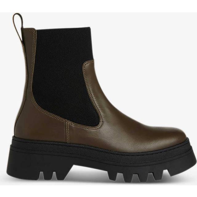 Whistles Hatton Chunky Leather Chelsea Boots