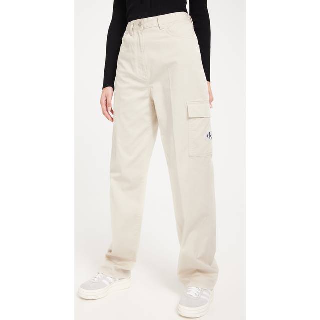 Calvin Klein High Rise Straight fit Trousers Dam Jeans Stl. M - Från Magasin - Acf (M)