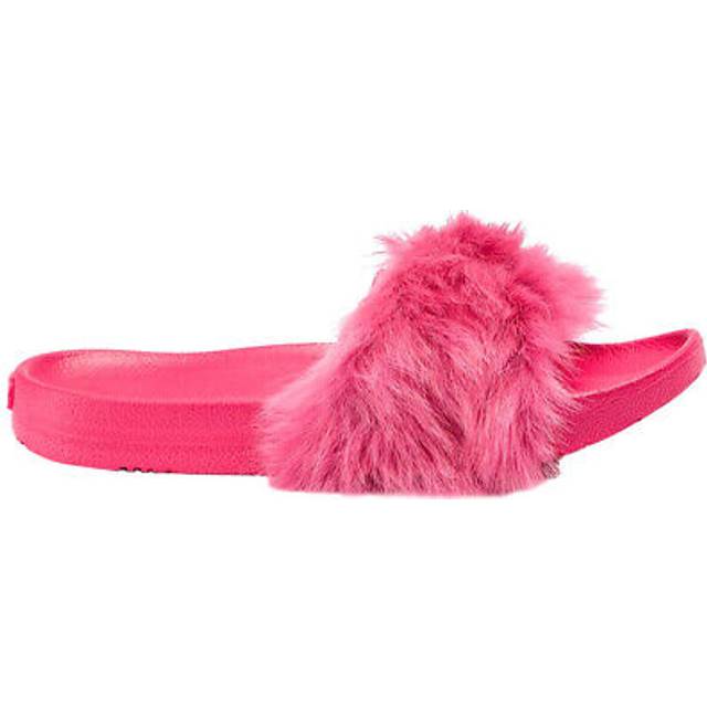 Ugg women's royale fur flip flops pink 38