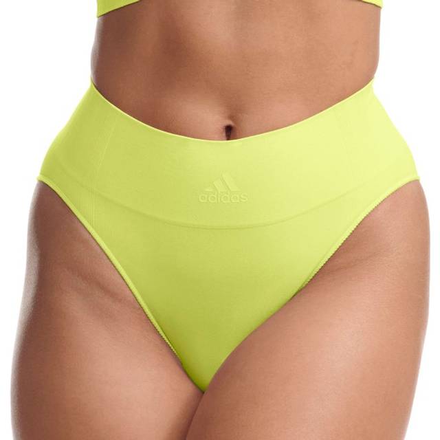 Adidas BOS Smart Micro 720 Seamless Hi Leg Brief - Yellow - Large