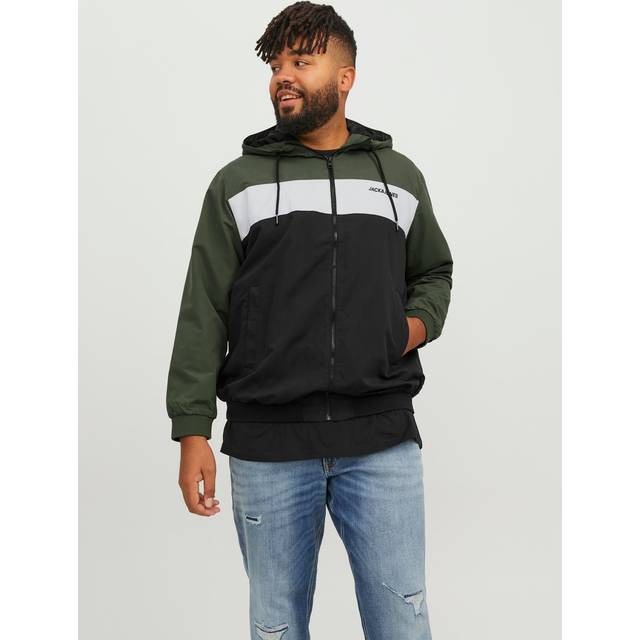 Plus Size Bomber Jacket