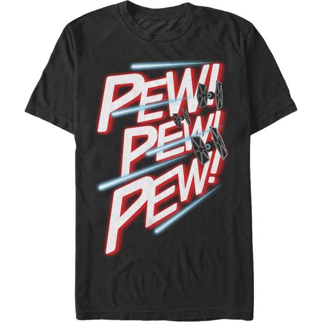 Star Wars - Disney T-shirt - PEW PEW PEW - S 3XL - för Herr - svart