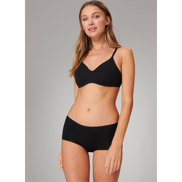 Schiesser 2-pack 95-5 Organic Shorts - Black - 40