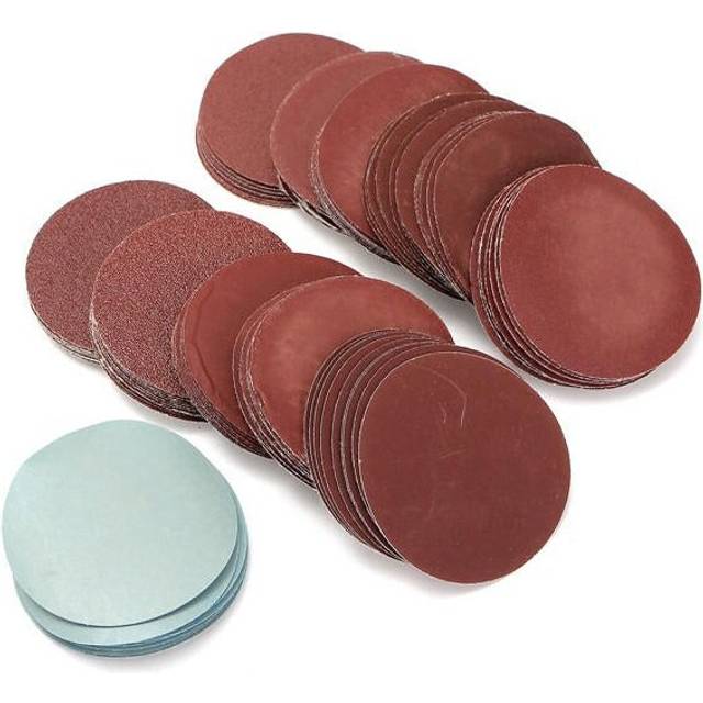 100pcs 3 Inch 75mm 80 to 3000 Grit Sand Paper Sanding Polishing Pad