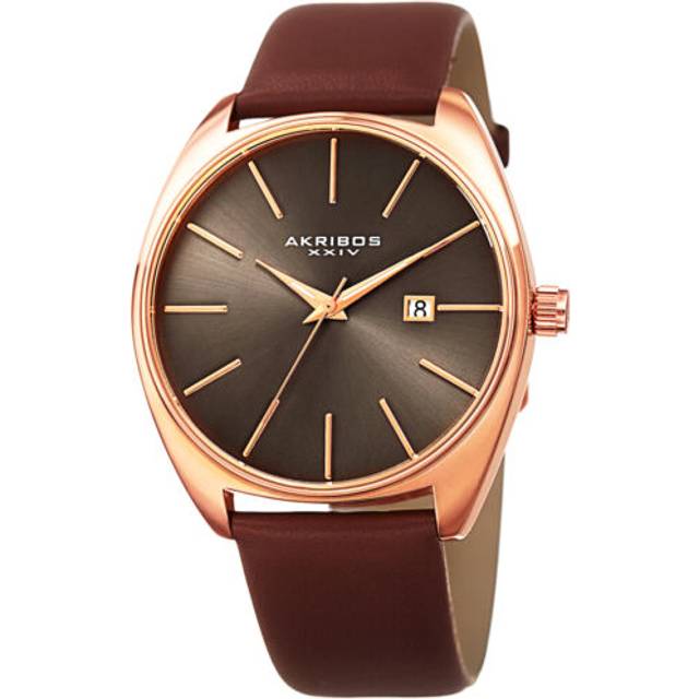 AK945 Dress Watch Round Case - Grey - One Size