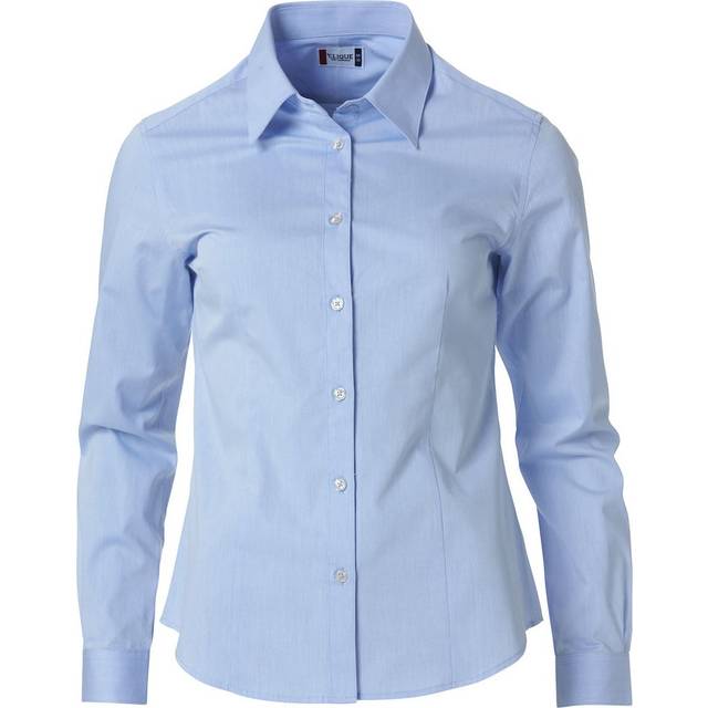 (L, Light Blue) Clique Womens/Ladies Clare Formal Shirt