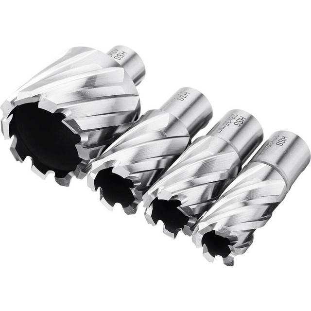 (23mm) 12-42mm High Speed Steel Metal Core Drill Bit Annular Cutter for Magnetic Drill Press Hollow Drill Bit