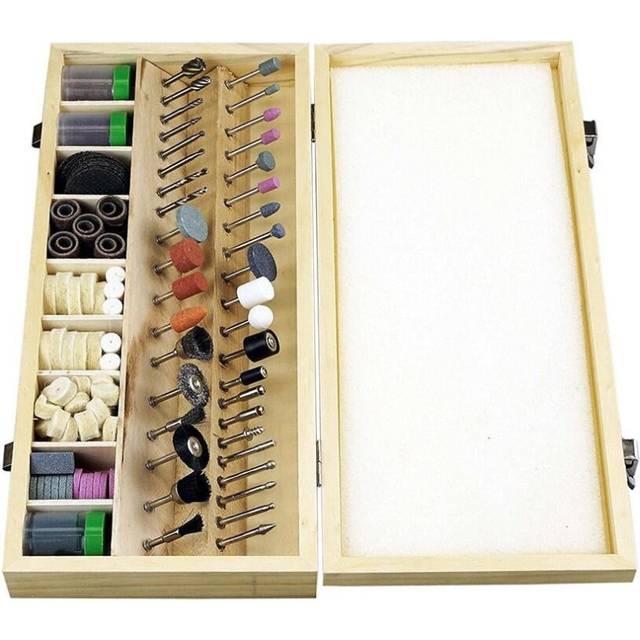 228pcs Rotary Tool Accessories Tools Kit Grinding Polishing Shank Craft Bits